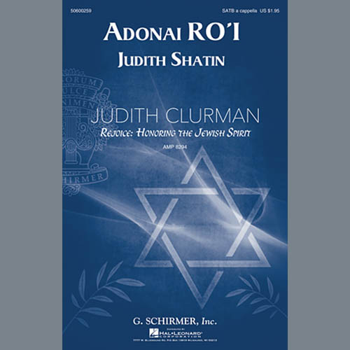 cover: Adonai Ro'i, Judith Shatin, Chor