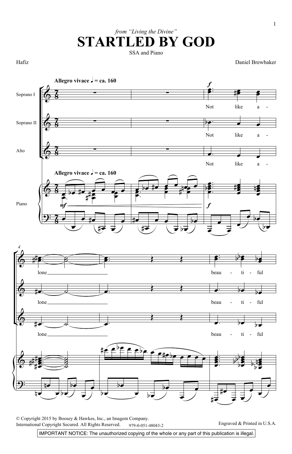 Produktgalerie: Seite 1 von 1 Startled By God, Daniel Brewbaker, Chor