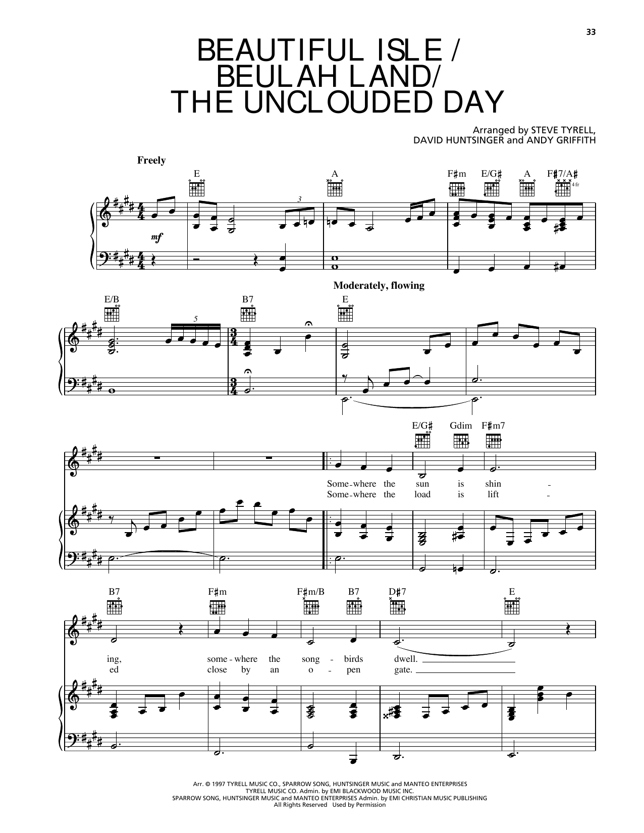Product picture to: Beautiful Isle Of Somewhere/Beulah Land/The Unclouded Day