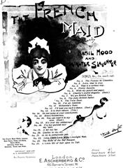 cover: The Belle of the Bal Masqué, Walter Slaughter, Chor, Gesang, Klavier