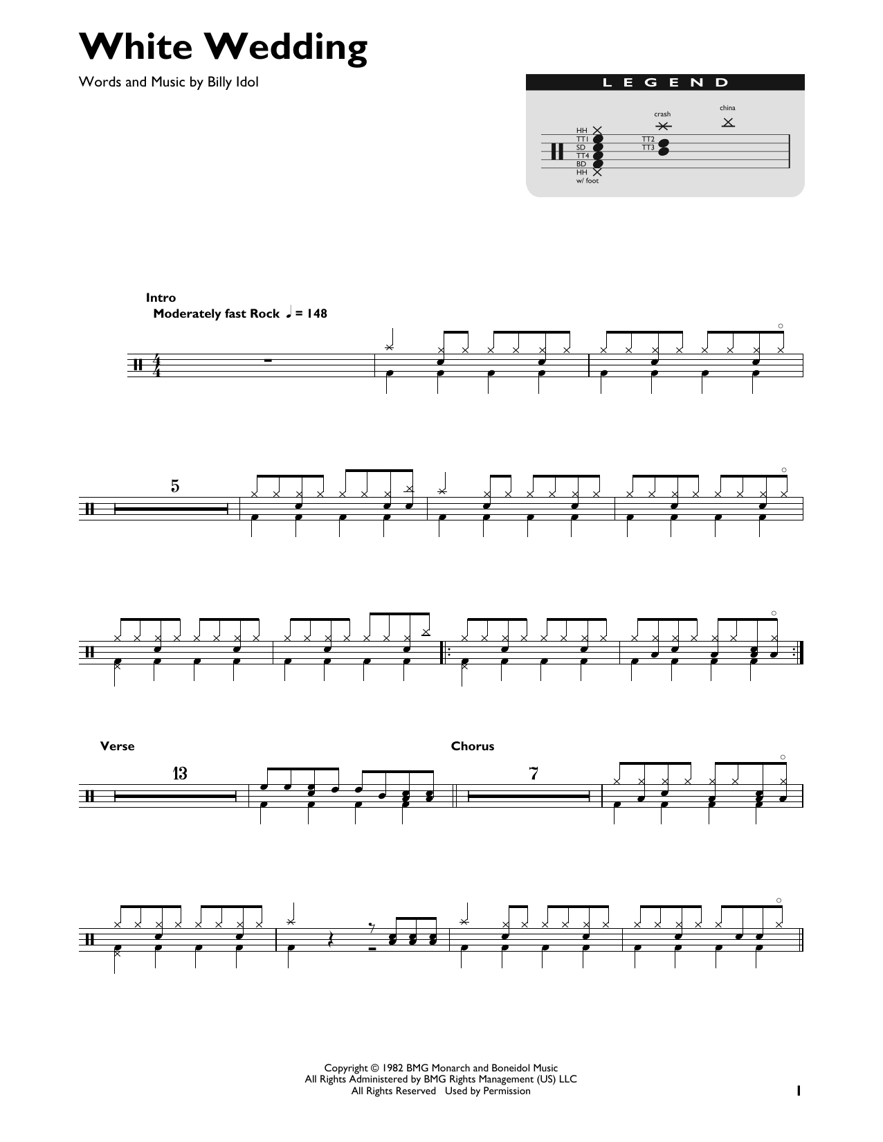 Product gallery: Page 1 of 1 White Wedding, Billy Idol