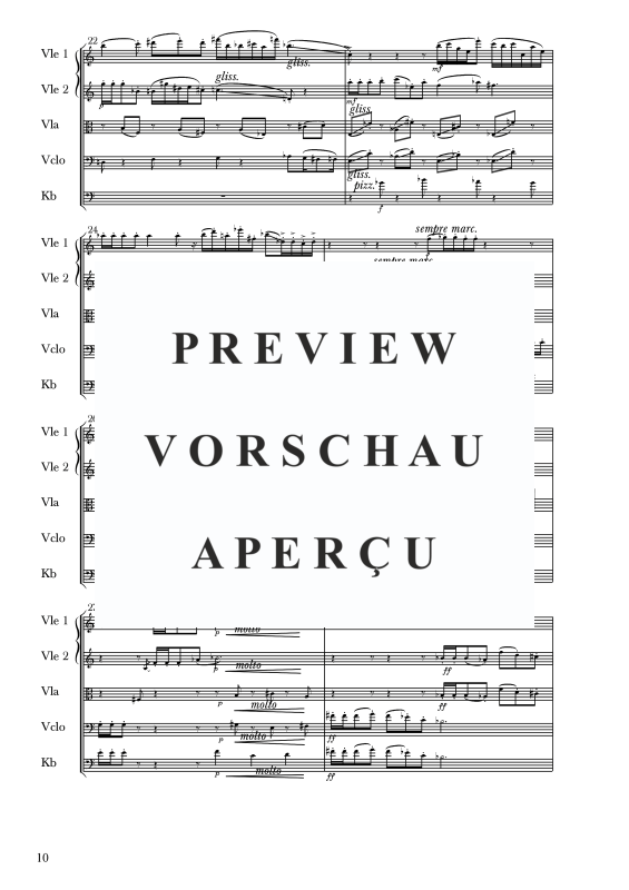 gallery: Drei kleine Ständchen, , Streichquintett