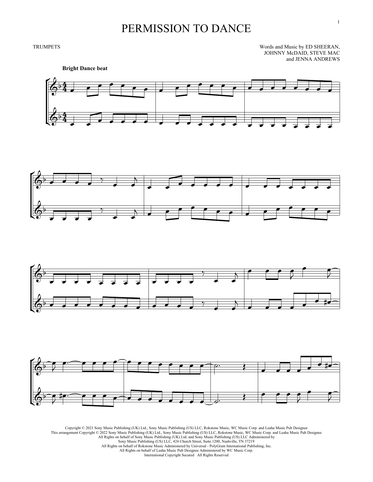 Produktgalerie: Seite 1 von 1 Permission To Dance, BTS, Trompete