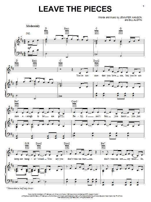 Produktbild zu: Leave The Pieces