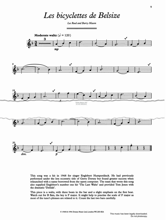 Product gallery: Page 1 of 1 Les Bicyclettes De Belsize, Barry Mason