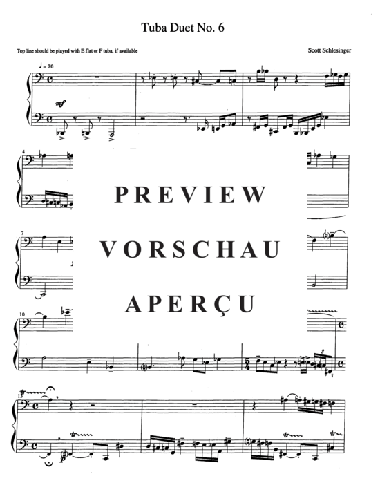Product gallery: Page 16 of 21 Six Tuba Duets , , (Tuba Duet)