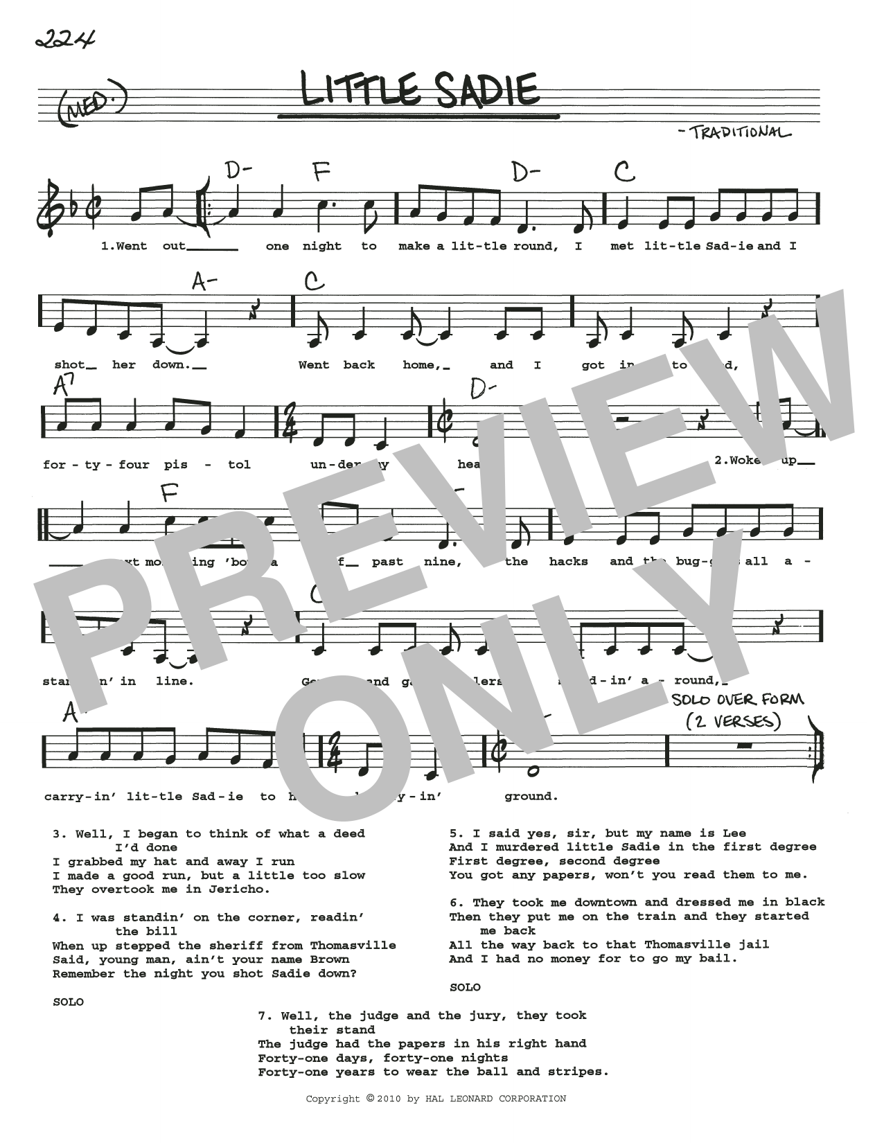 Produktbild zu: Little Sadie