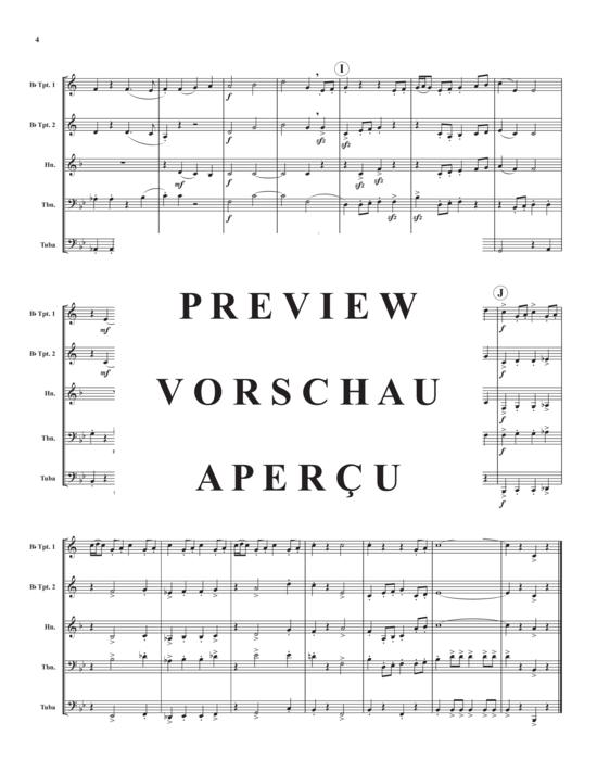 Product gallery: Page 6 of 16 Guest of Honor , , (Brass Quintet)