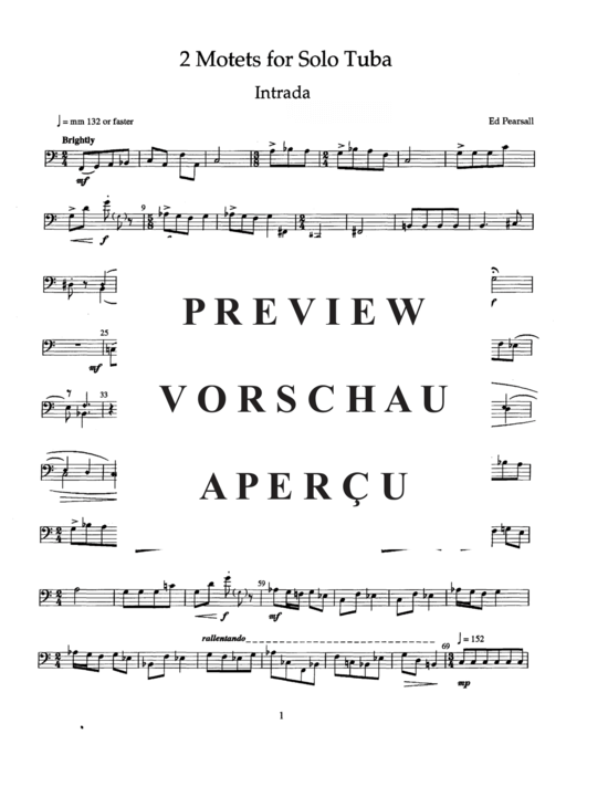 Product gallery: Page 5 of 8 2 Motets , , (Tuba Solo)