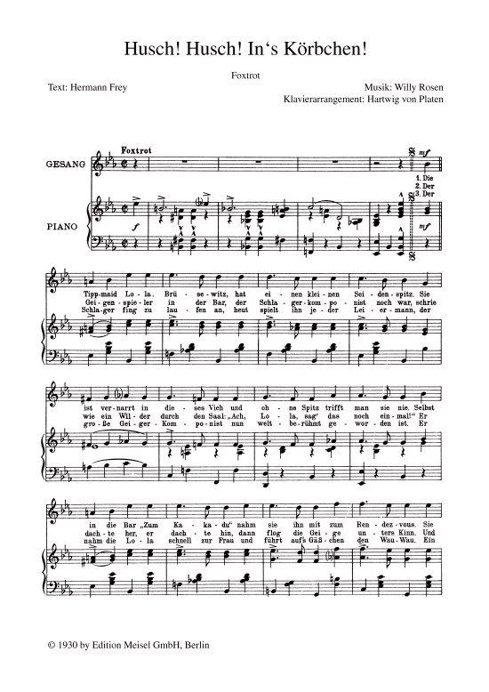 Produktbild zu: Husch! Husch! In?s Körbchen!