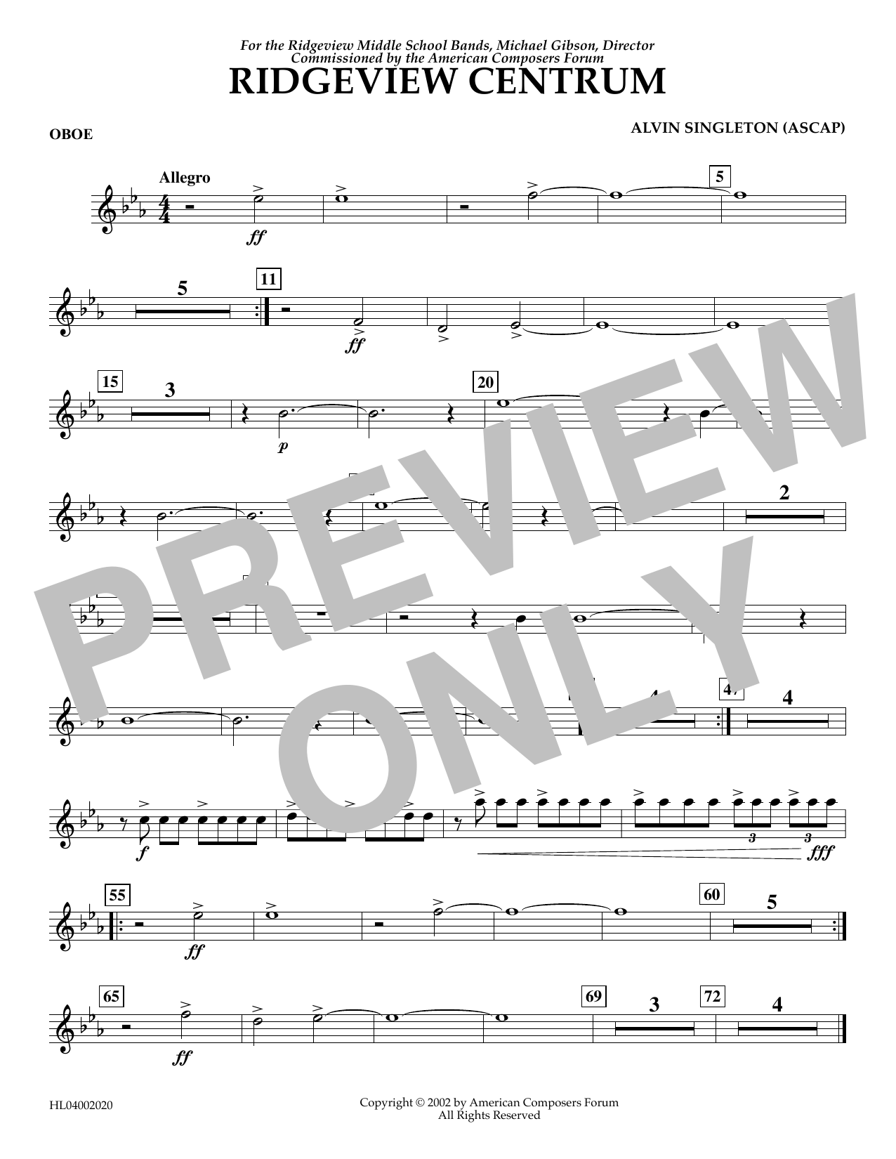 Product picture to: Ridgeview Centrum - Oboe