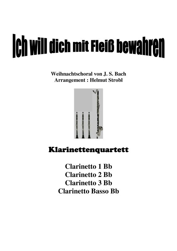 Produktbild zu: Ich will dich mit Fleiß bewahren