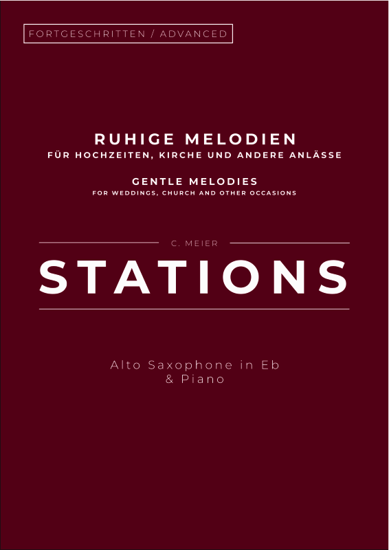 Produktbild zu: Stations - Gentle Melodies for Weddings, Church, and Other OccasionsChristoph Meier