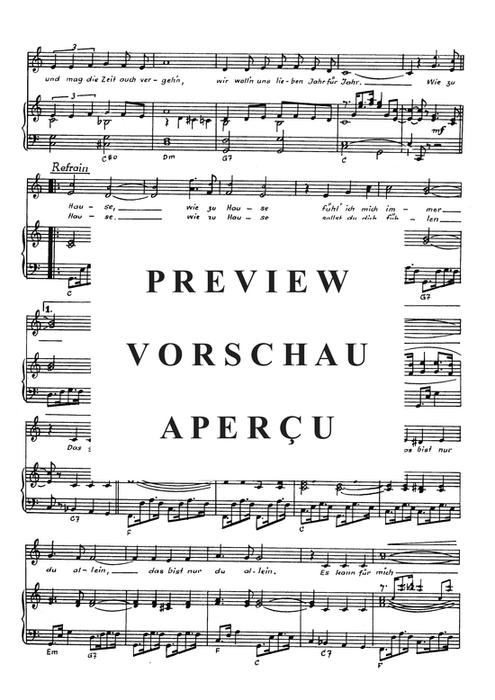 Produktgalerie: Seite 4 von 4 Wie Zuhause, , Klavier und Gesang