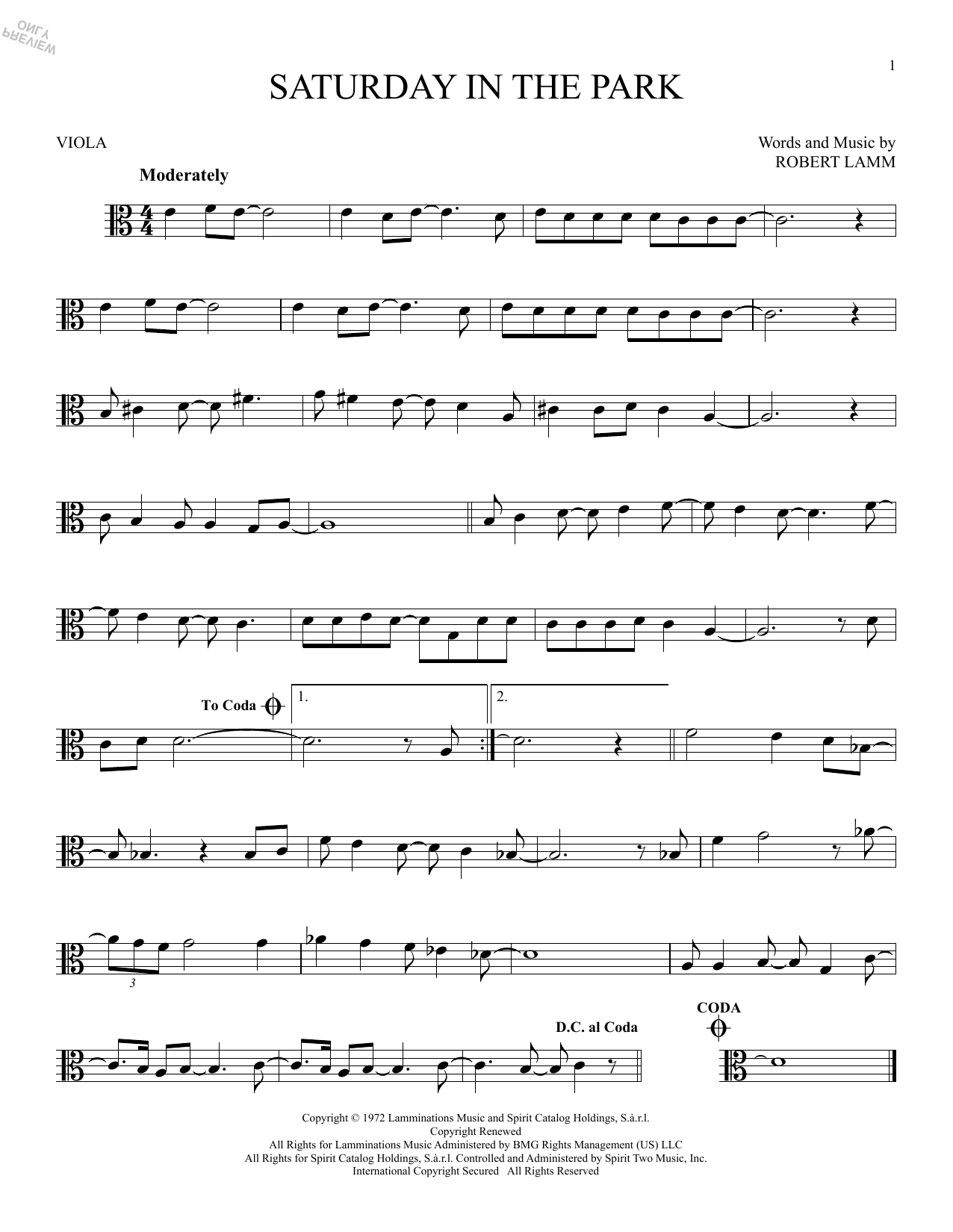 Product gallery: Page 1 of 1 Saturday In The Park, Chicago