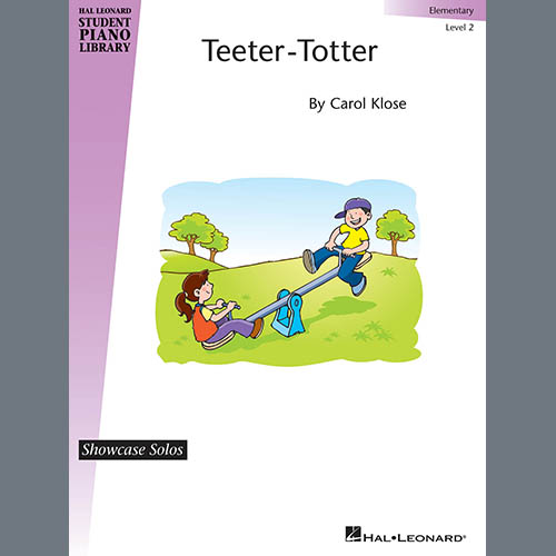 cover: Teeter-Totter, Carol Klose, Klavier