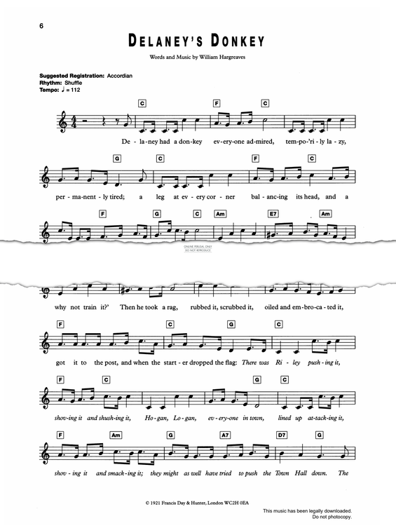 Produktgalerie: Seite 1 von 1 Delaney's Donkey, William Hargreaves, Gesang, Gitarre, Keyboard