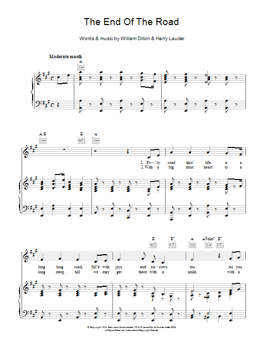 Produktbild zu:  The End Of The Road - Harry Lauder