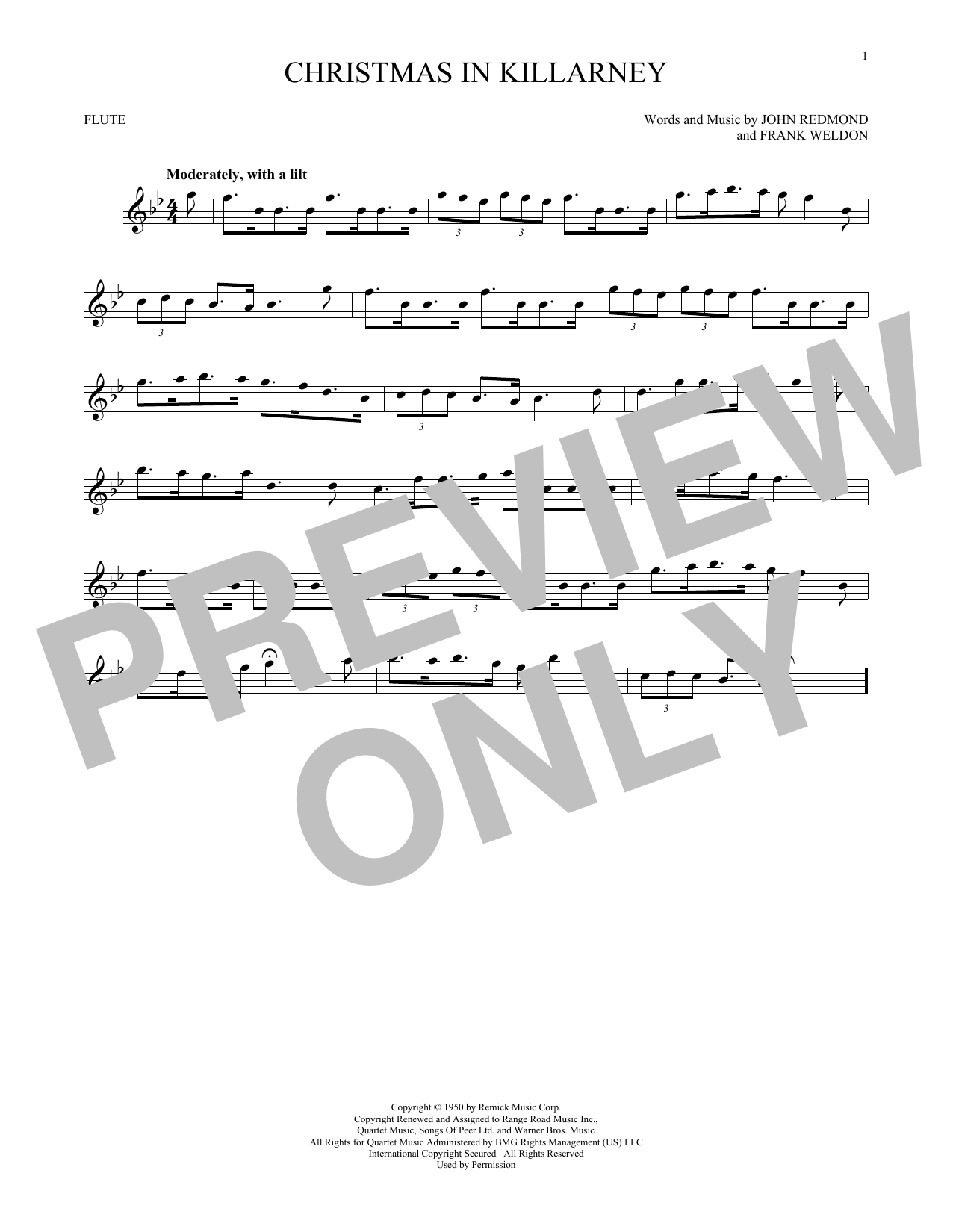 Product gallery: Page 1 of 1 Christmas In Killarney, John Redmond & Frank Weldon