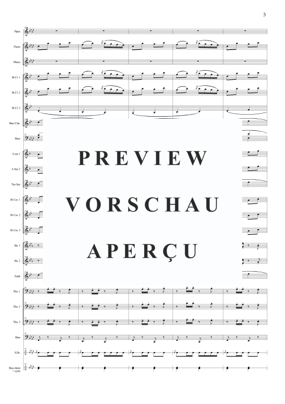Produktgalerie: Seite 6 von 11 Marcaiocht Ui Neill (ONeills Cavalcade), , Concert Band und Dudelsack Solo