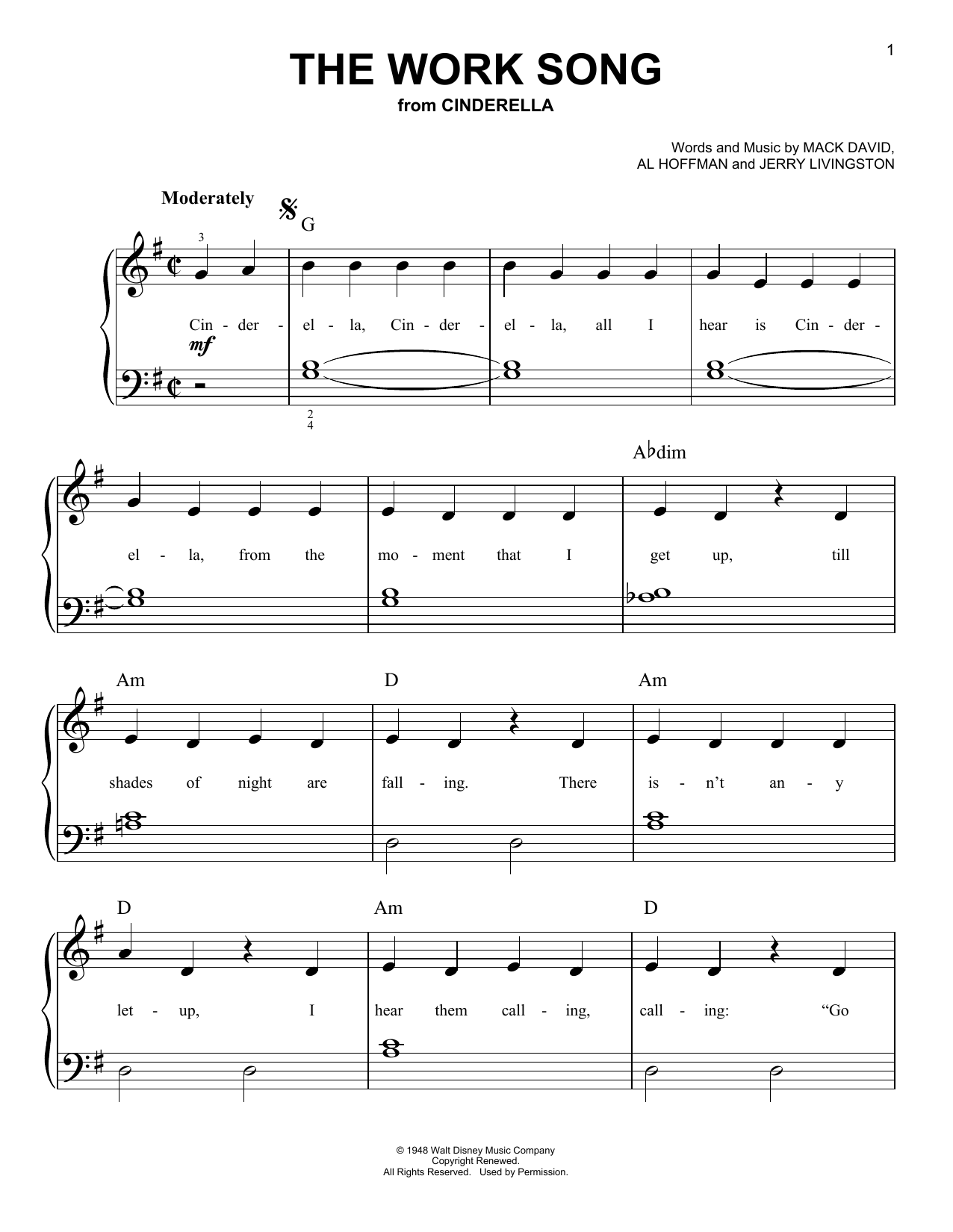 Product picture to: The Work Song
