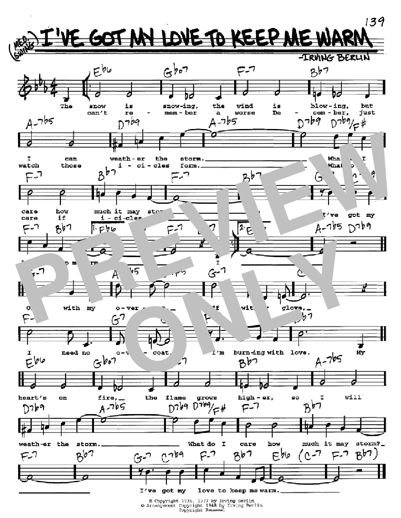 Produktbild zu: I've Got My Love To Keep Me Warm