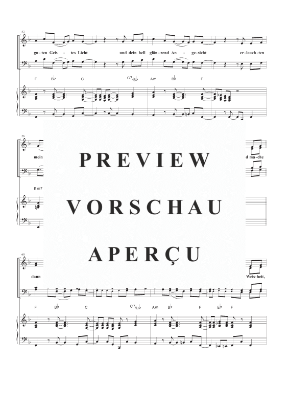 gallery: Ein reines Herz, Herr, schaff in mir EG 389, , Gemischter Chor und Klavier