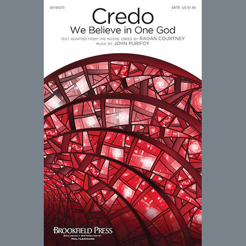 cover: Credo (We Believe In One God), John Purifoy, Chor