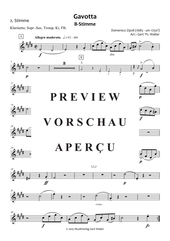 Produktgalerie: Seite 12 von 21 Gavotta , , (Quintett flexible Besetzung)
