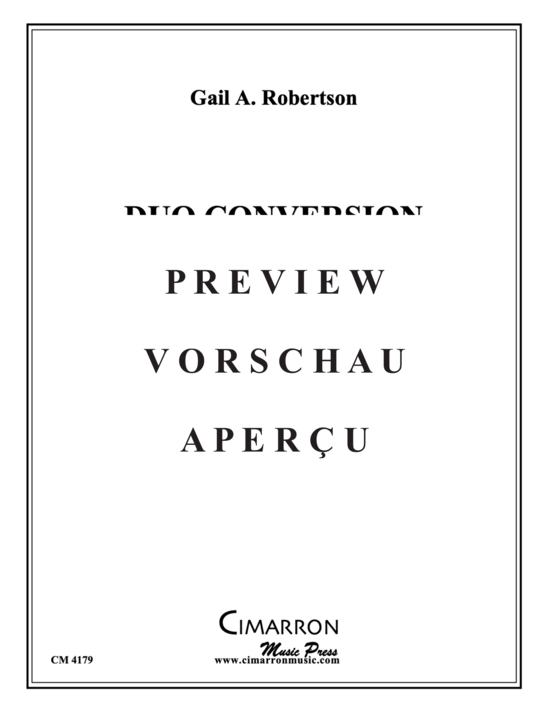 Product gallery: Page 2 of 6 Duo Conversion , , (Tuba Duet)