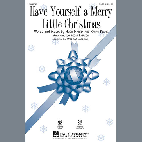 cover: Have Yourself A Merry Little Christmas, Roger Emerson, Chor