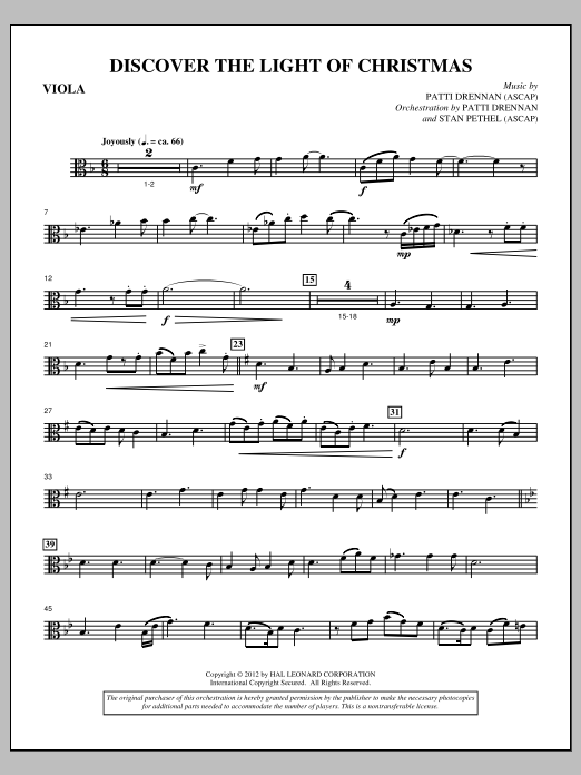 Produktbild zu: Discover The Light Of Christmas - Viola