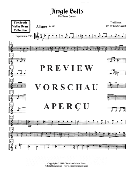gallery: Jingle Bells , , (Blechbläser Quintett)