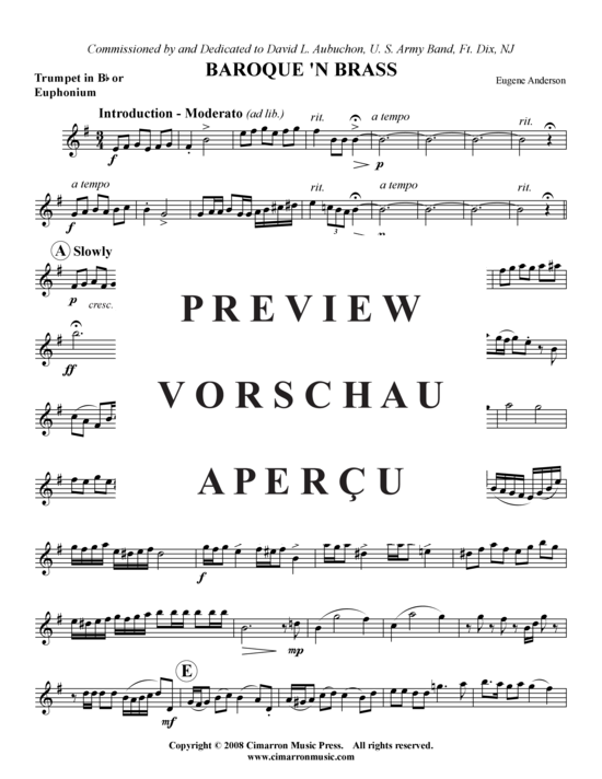 Produktgalerie: Seite 6 von 11 Baroque n Brass , , (Trompete in B + Tuba)