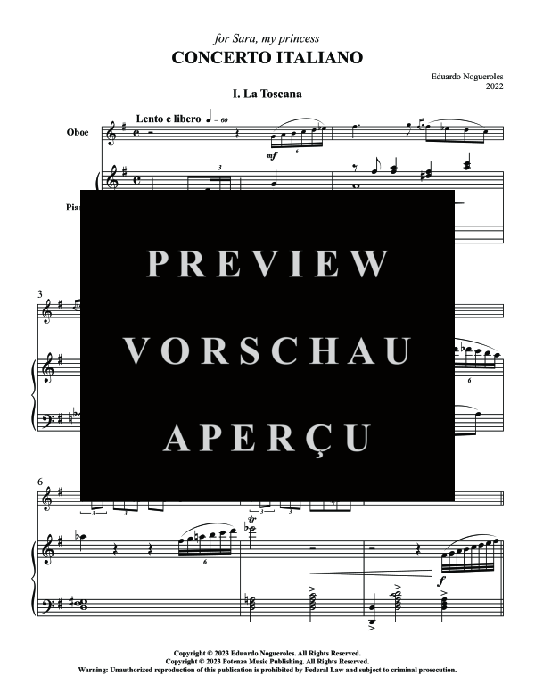 Produktgalerie: Seite 7 von 11 Concerto Italiano, , (Oboe und Klavier)