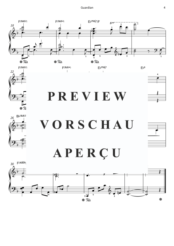 Produktgalerie: Seite 6 von 6 Guardian, , Klavier Solo