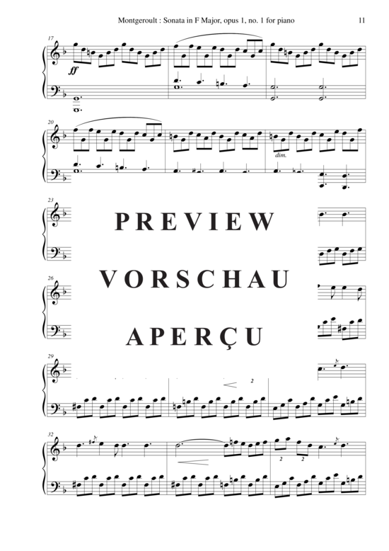 Product gallery: Page 12 of 18 Piano Sonata in F major, Opus 1 no. 1 , Nicolas Horvath, Piano Solo