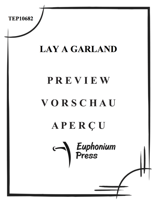 Produktgalerie: Seite 2 von 18 Lay a Garland , , (Tuba Ensemble EEEETTTT)