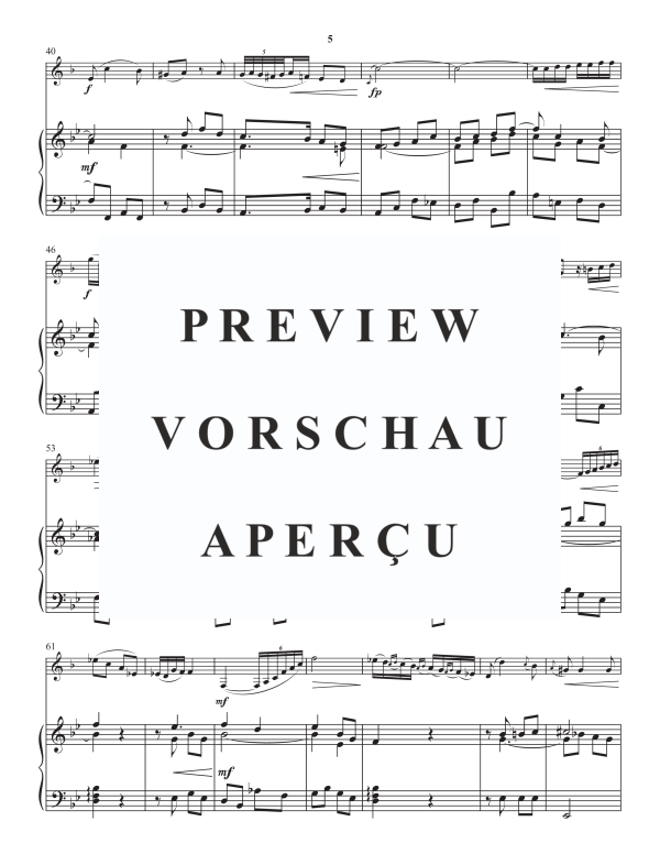 Produktgalerie: Seite 9 von 11 Zwei Solfeggien, K.V. 393, , Horn in F und Klavier