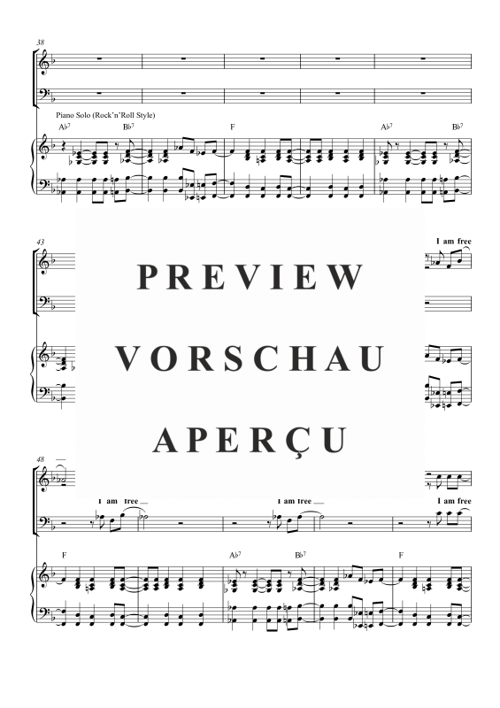 Produktgalerie: Seite 10 von 11 Free At Last, , Gemischter Chor SAB und Klavier