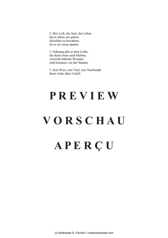 Produktgalerie: Seite 3 von 3 Nun laßt uns Gott dem Herren Dank sagen , , (Gemischter Chor)