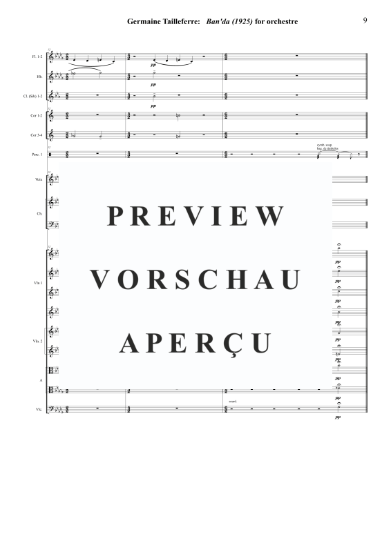 Produktgalerie: Seite 10 von 10 Banda, soprano, mixed chorus and orchestra, Sopran Solo, Gemischter Chor und Orchester