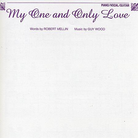 cover: My One And Only Love, Robert Mellin