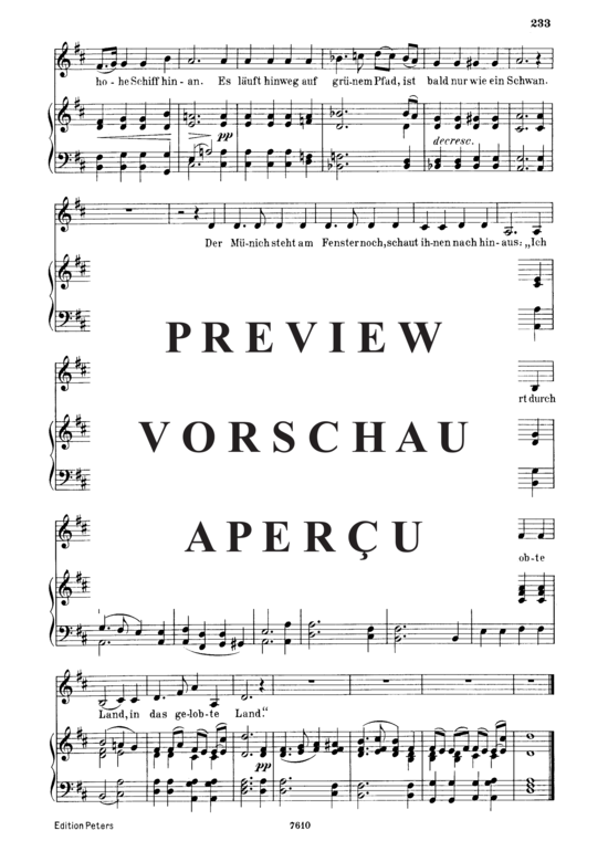 gallery: Der Kreuzzug D.932 , , (Gesang tief + Klavier)