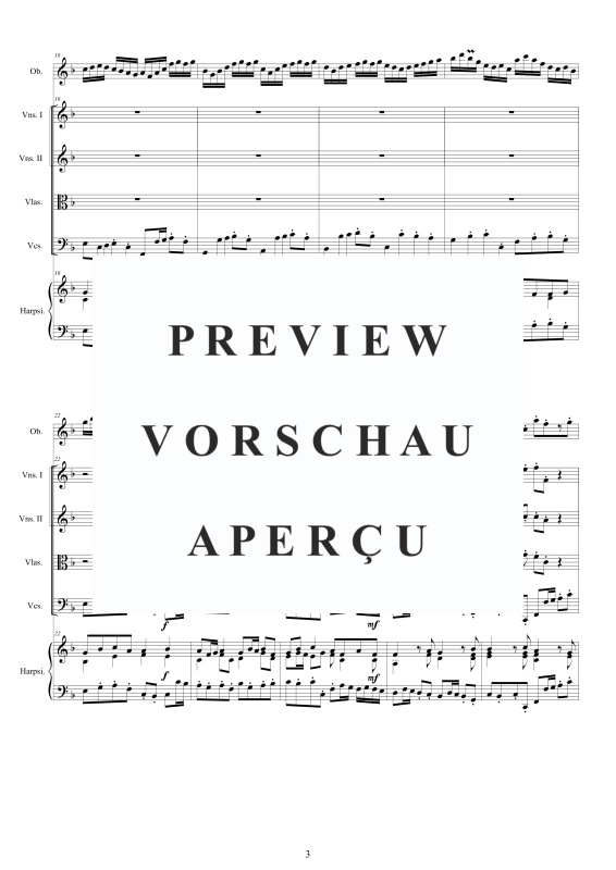 Product gallery: Page 4 of 11 Oboe Concerto in D minor BWV 1059, , Mixed Ensemble Oboe, Strings and Harpsichord Bc