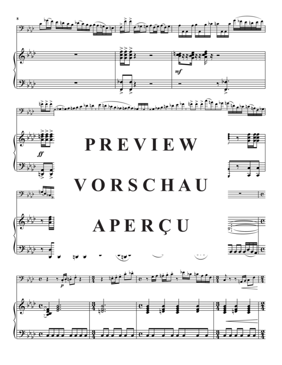 Product gallery: Page 9 of 21 Concerto , , (baritone/trombone + piano)