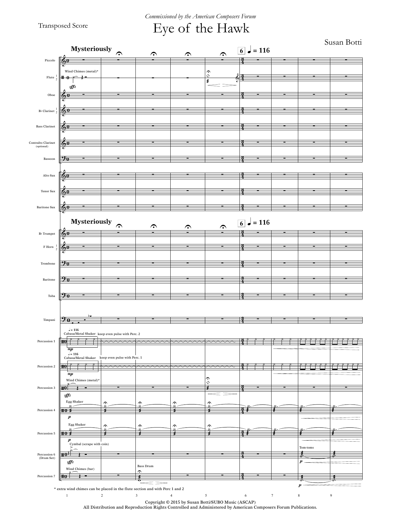 Product picture to: Eye of the Hawk - Conductor
