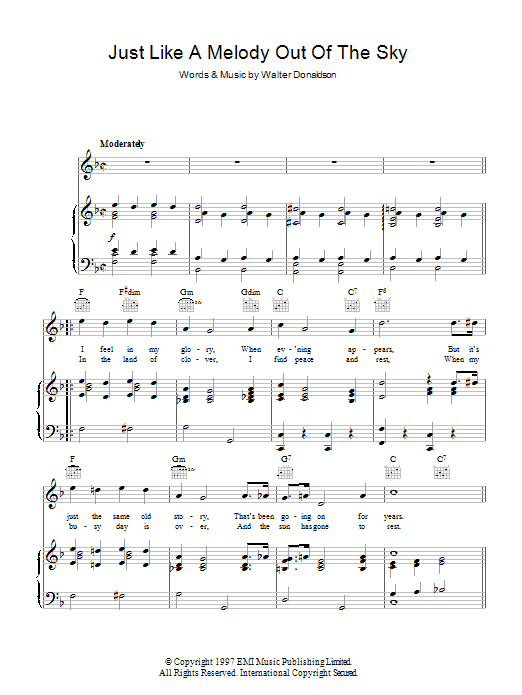 Product gallery: Page 1 of 1 Just Like A Melody Out Of The Sky, Jay Wilbur