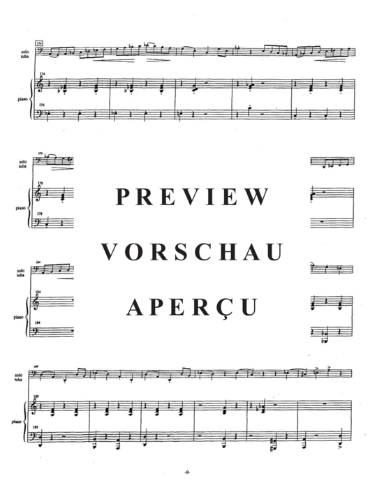 Produktgalerie: Seite 13 von 21 Concerto , , (Tuba + Klavier)