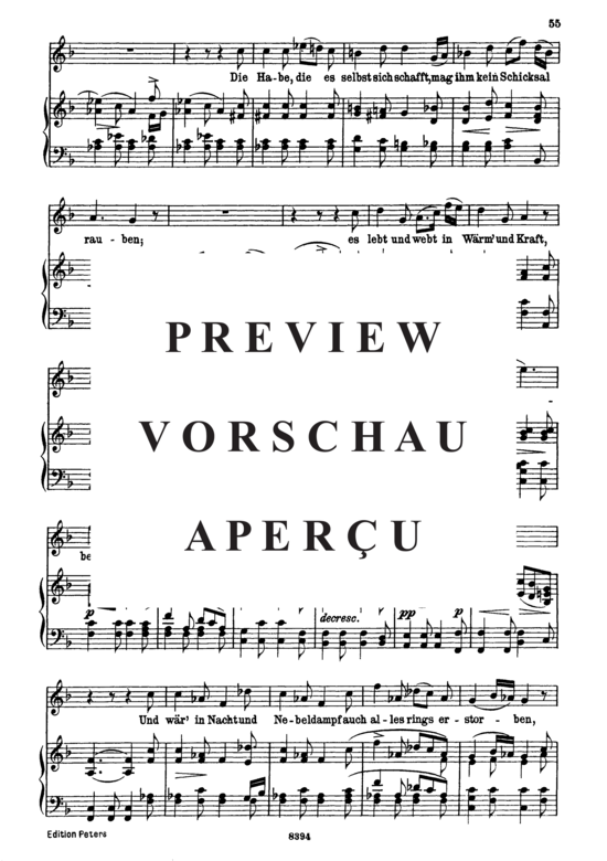 gallery: Abendlied für die Entfernte D.856 , , (Gesang hoch + Klavier)
